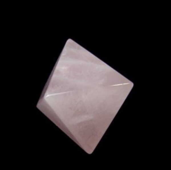 Octaedro Quartz Rosa,  30-40mm