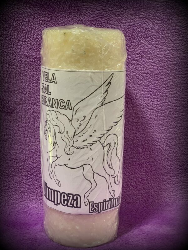 Vela Sal Branco, Limpeza Espiritual