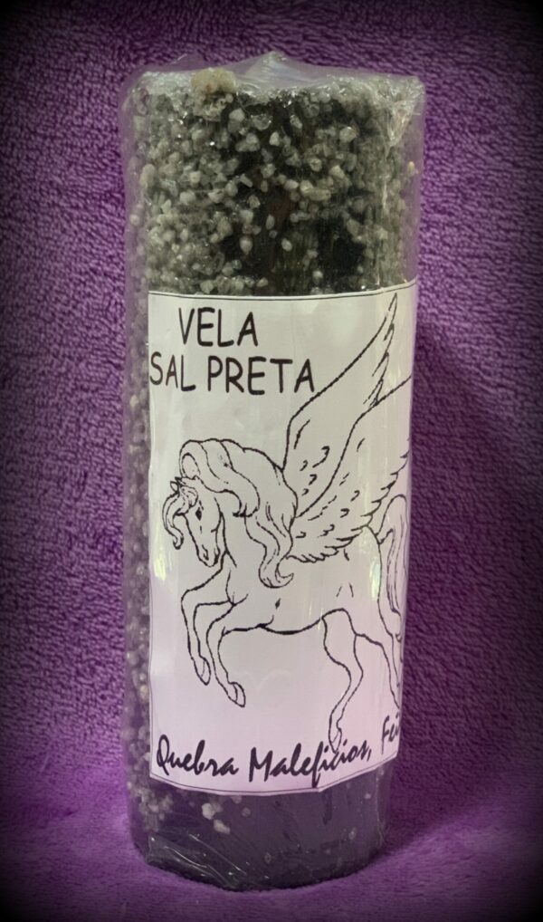 Vela Sal Preta, Quebra Maleficios e Feitiços