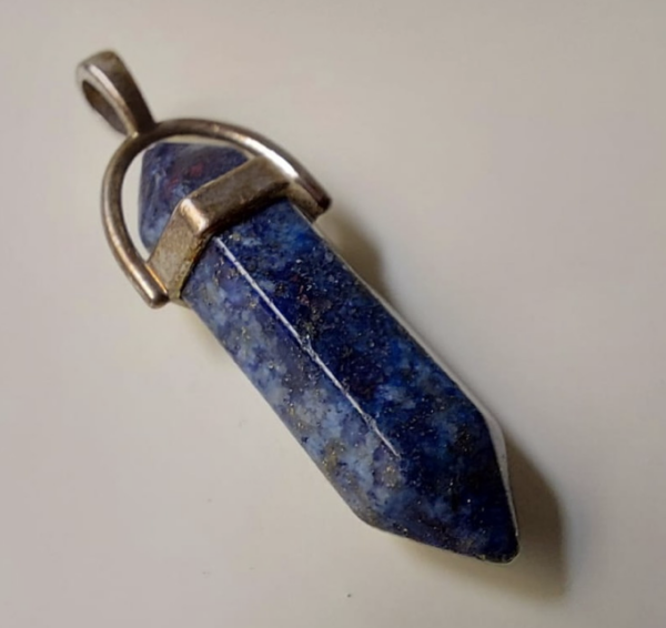Pingente Biterminado Lapislazuli