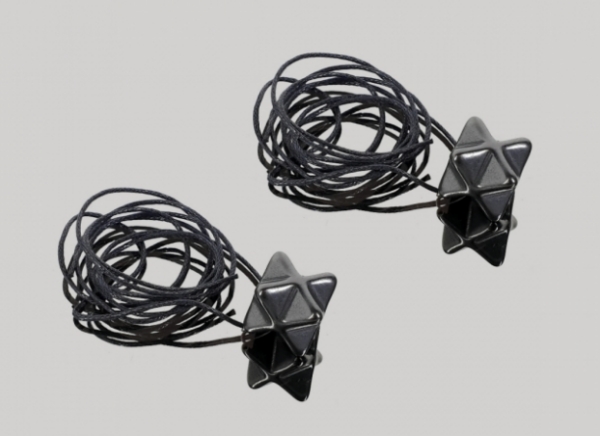 Pingente Merkaba Shungite
