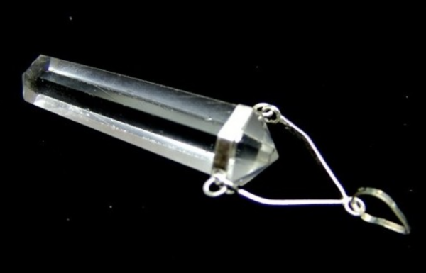 Pingente Biterminado Quartz