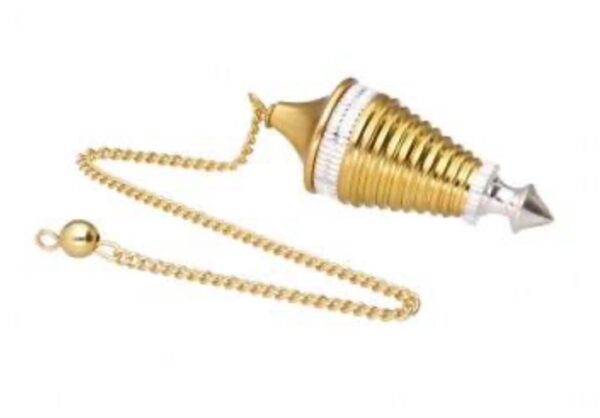 Pêndulo de Rádio Estriado em Bronze - Image 3