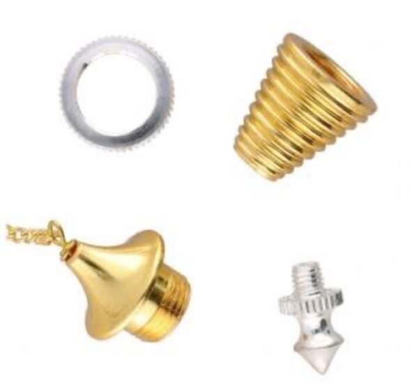 Pêndulo de Rádio Estriado em Bronze - Image 2