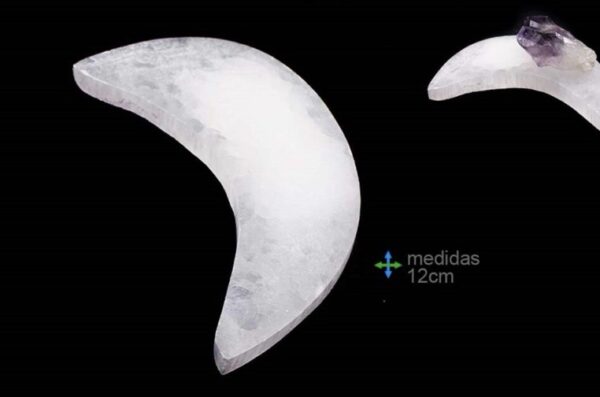 Base Lua em Selenite 12cm
