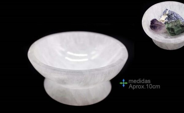 Taça Selenite com Base 10cm