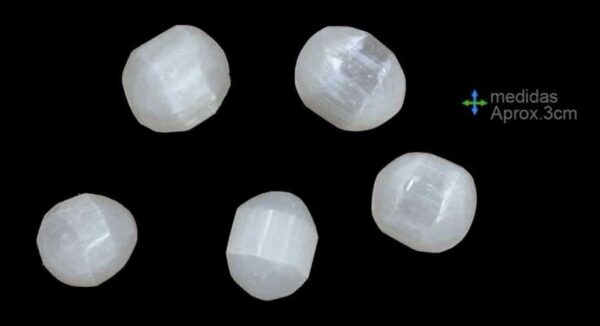 Selenite, Pedra Rolada 30mm