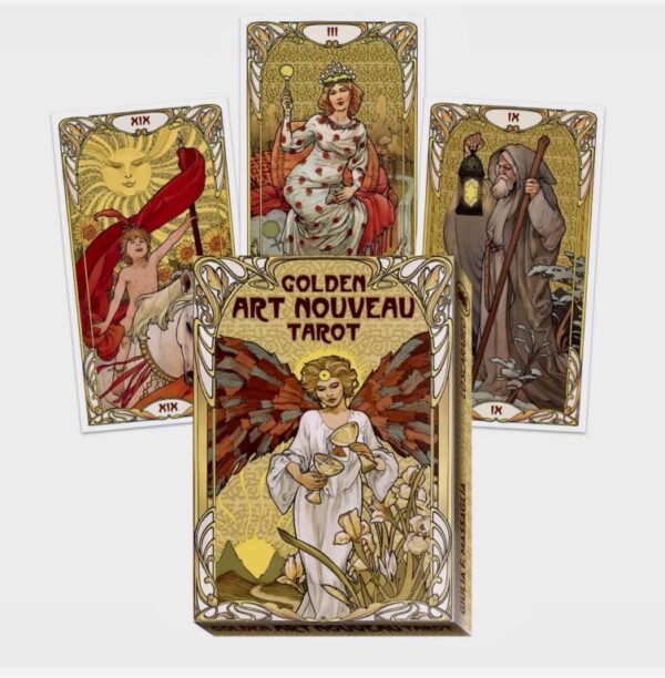 Tarot Golden Art Nouveau, 22 Arcanos Maiores - Image 2