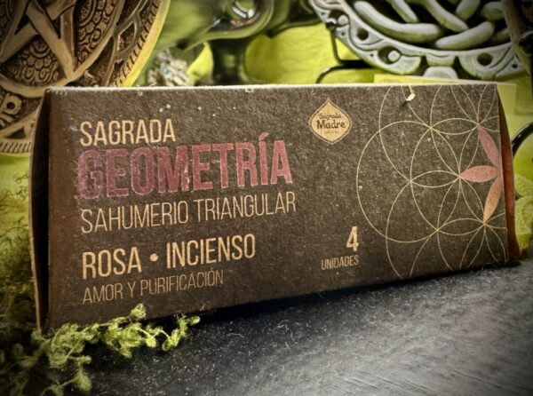 Incenso Geometria Sagrada Rosa-Incenso