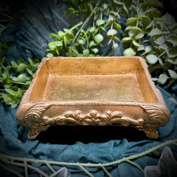 Caixa em Folha de Ouro. 17x13cm - Image 2