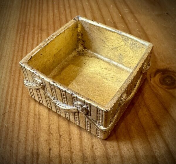 Caixa em Folha de Ouro. 5,5x5,5xm - Image 2