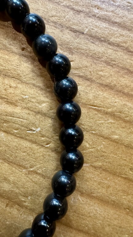 Japamala Turmalina Negra, Olho Tigre e Rodraska. 35cm - Image 4